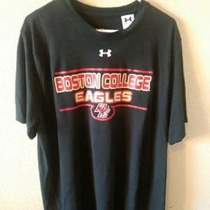 Under Armour Heatgear Boston College T-Shirt Sz L
